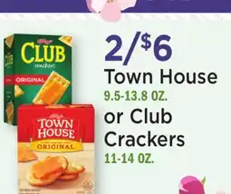 Heinen's Town House 9.5-13.8 OZ. or Club Crackers 11-14 OZ offer