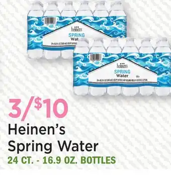 Heinen's Heinen's Spring Water offer