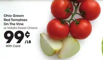 Kroger Ohio Grown Red Tomatoes On The Vine offer