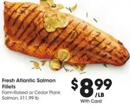 Kroger Fresh Atlantic Salmon Fillets offer