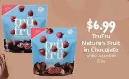 Fareway Trufru nature's fruit in chocolate offer