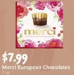 Fareway Merci European Chocolates offer