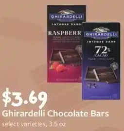 Fareway Ghirardelli chocolate bars offer