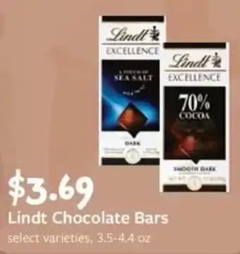 Fareway Lindt chocolate bars offer