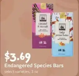 Fareway Endangered species bars offer
