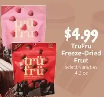 Fareway Trufru freeze-dried fruit offer