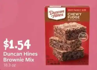 Fareway Duncan hines brownie mix offer