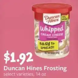 Fareway Duncan hines frosting offer