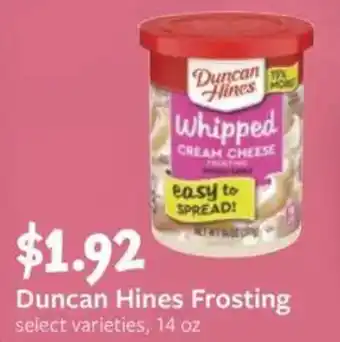 Fareway Duncan hines frosting offer