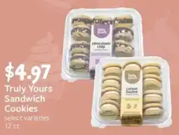 Fareway Truly yours sandwich cookies offer