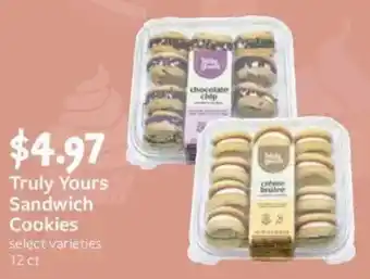 Fareway Truly yours sandwich cookies offer
