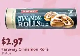 Fareway Fareway cinnamon rolls offer