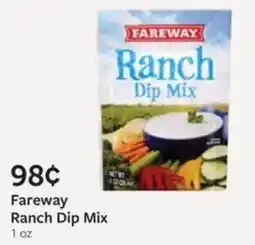 Fareway Fareway ranch dip mix offer