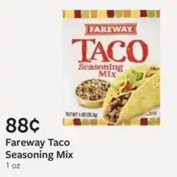 Fareway Fareway taco seasoning mix offer