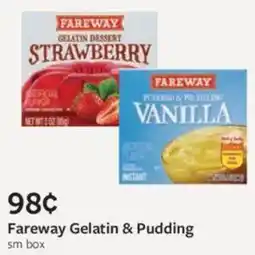 Fareway Fareway gelatin & pudding offer