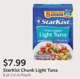 Fareway Starkist chunk light tuna offer