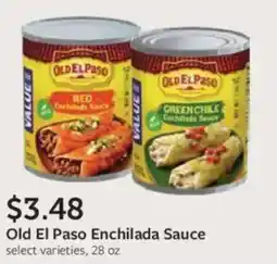 Fareway Old El Paso Enchilada Sauce offer
