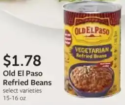 Fareway Old El Paso Refried Beans offer