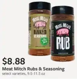 Fareway Meat mitch rubs & seasoning offer