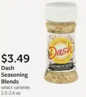 Fareway Dash seasoning blends offer