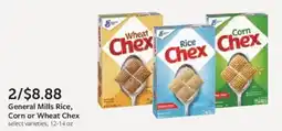 Fareway General mills rice, corn or wheat chex offer