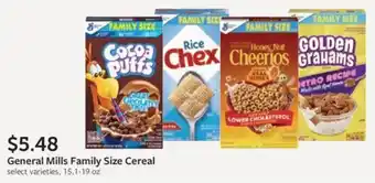 Fareway General mills family size cereal offer
