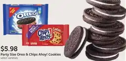 Fareway Party size oreo & chips ahoy! cookies offer