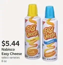 Fareway Nabisco easy cheese offer