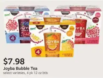 Fareway Joyba bubble tea offer
