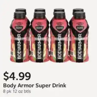 Fareway Body armor super drink offer