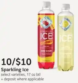 Fareway Sparkling ice offer