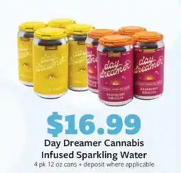 Fareway Day dreamer cannabis infused sparkling water offer