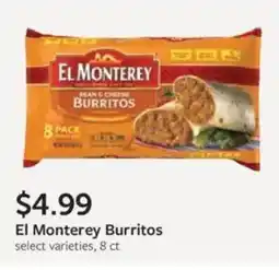 Fareway El Monterey Burritos offer