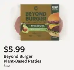 Fareway Beyond burger plant-based patties offer
