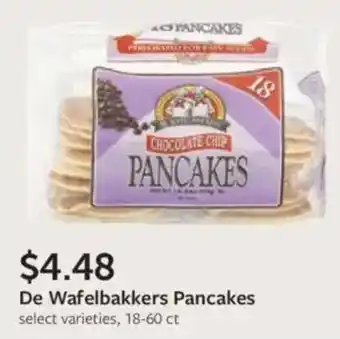 Fareway De wafelbakkers pancakes offer