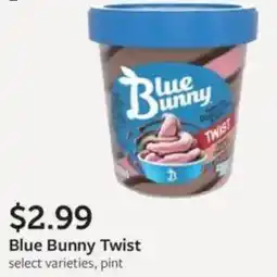 Fareway Blue bunny twist offer
