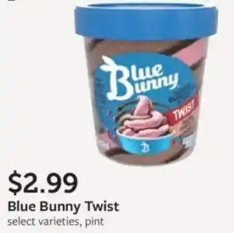 Fareway Blue bunny twist offer