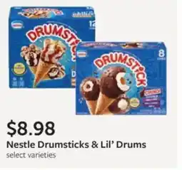 Fareway Nestle drumsticks & lil' drums offer