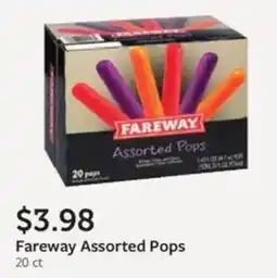 Fareway Fareway assorted pops offer