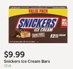 Fareway Snickers ice cream bars offer