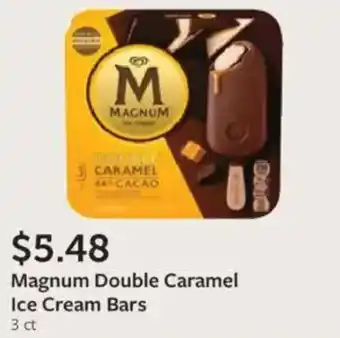 Fareway Magnum double caramel ice cream bars offer