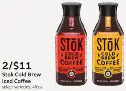 Fareway Stok cold brew iced coffee offer