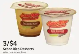 Fareway Senor rico desserts offer