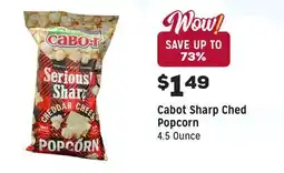 Grocery Outlet Sharp Ched Popcorn offer