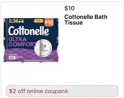 Walgreens Cottonelle Bath Tissue offer