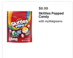 Walgreens Skittles Popped Candy offer