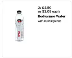 Walgreens Bodyarmor Water offer