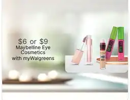 Walgreens Maybelline Eye Cosmetics offer