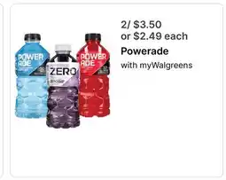 Walgreens Powerade offer