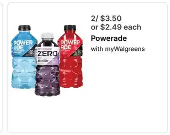 Walgreens Powerade offer